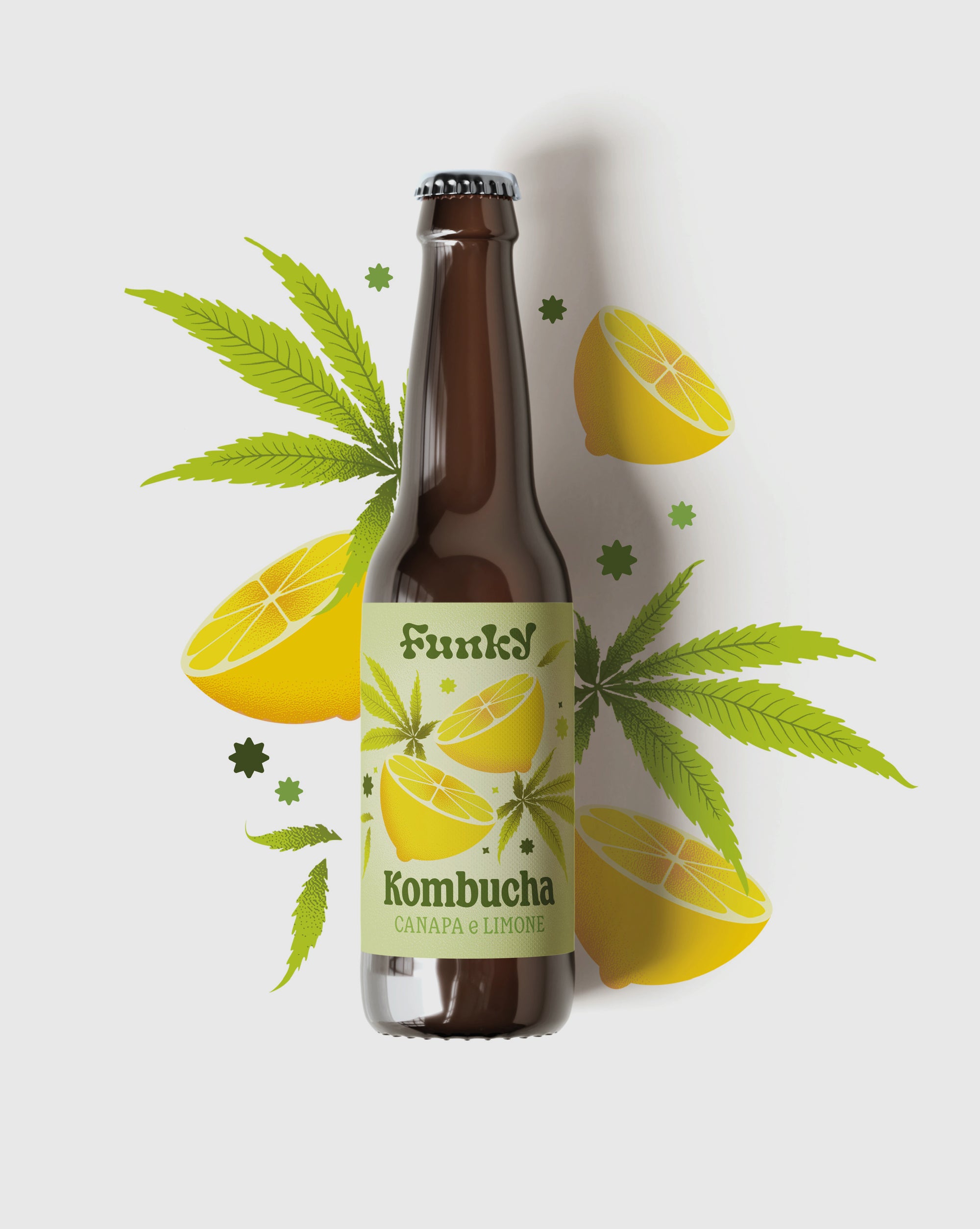 Kombucha Canapa & Limone